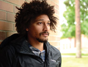 Blaise Cordero. Link to the Charles L. Wilson Scholarship story.