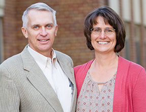 Photo of Herb and Barbara Sanders. Link to their story.