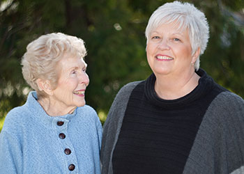 Photo of Pat Stien and Beth Stien Davis. Photo of Pat Stien and Beth Stien Davis.