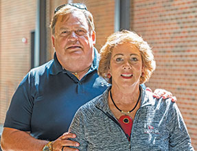  Photo of Terri and Steve Wilson. Link to their story.