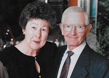  Photo of Georgene and Les Patten.
